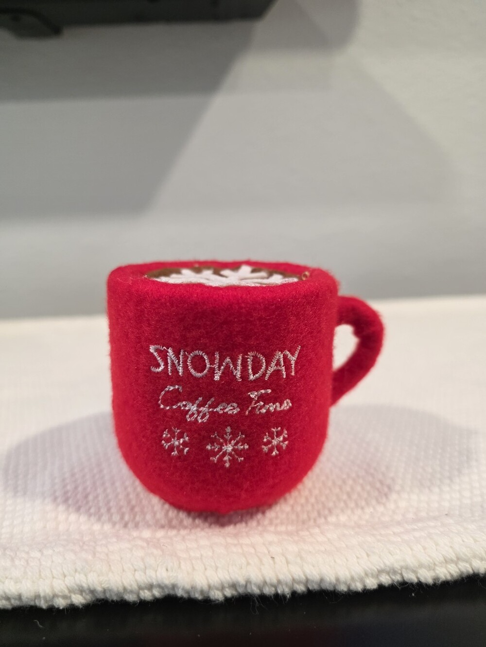 Target Wondershop Christmas 2021 Fabric Ornament "Merry Christmas" Snowflake